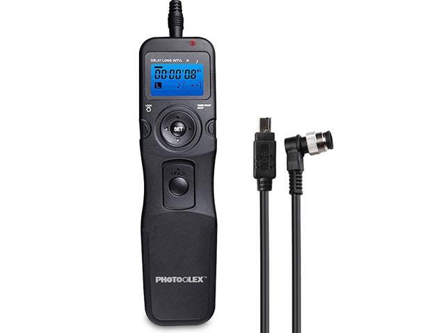 Intervalometer Wired Digital Camera Remote Controller LCD Timer Shutter Release Remote Control for