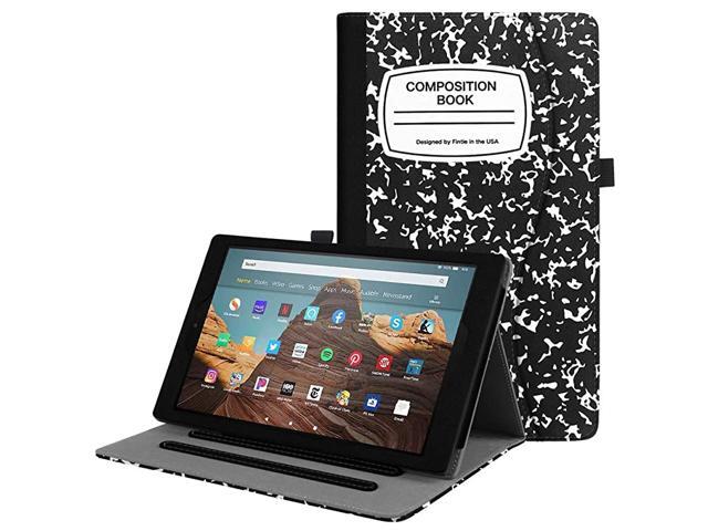 Case for AllNew Fire HD 10 Tablet Compatible with 7th and 9th Generations2017 and 2019 Releases MultiAngle Viewing Folio Stand Cover with Pocket