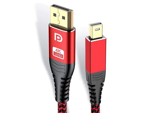 4K Mini DisplayPort to DisplayPort Cable 66ft Mini DP to DP CableThunderbolt 2 to DP Supports 4K60Hz2K165Hz2K144Hz Compatible MacBook