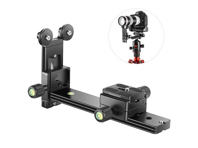 Telephoto Lens Support Bracket Quick Shoe Plate LongFocus Stand Holder with 14inch and 38inch Screw Thread for Tripod Ball Head DSLR Camera