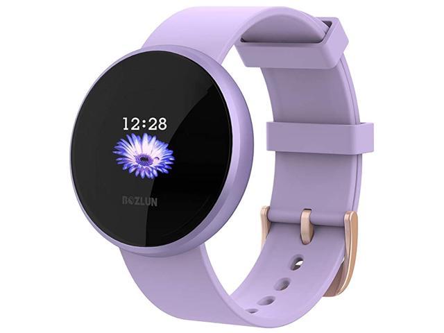 Womens Smart Watch Waterproof Smartwatch Activity Fitness Tracker and Heart Rate Monitor Message Call Reminder Tracker Step Counter Compatible with