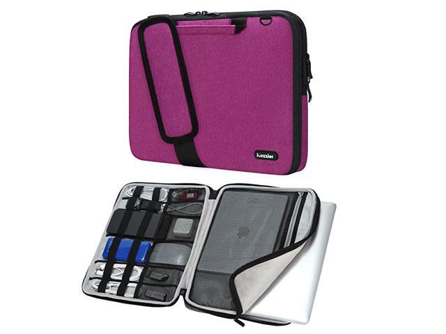 15156 Inch Handle Laptop Briefcase Shoulder Bag Electronic Accessories Organizer Messenger Carrying Case Laptop Sleeve Protective Bag with