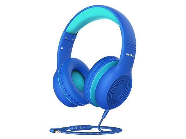 CH6S Kids Headphones with Microphone Over Ear On Ear Headphones for Kids with HD Sound Sharing Function for Children Boys Girls Volume Limit Safe