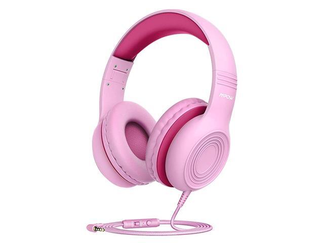 CH6S Kids Headphones with Microphone Over Ear On Ear Headphones for Kids with HD Sound Sharing Function for Children Boys Girls Volume Limit Safe