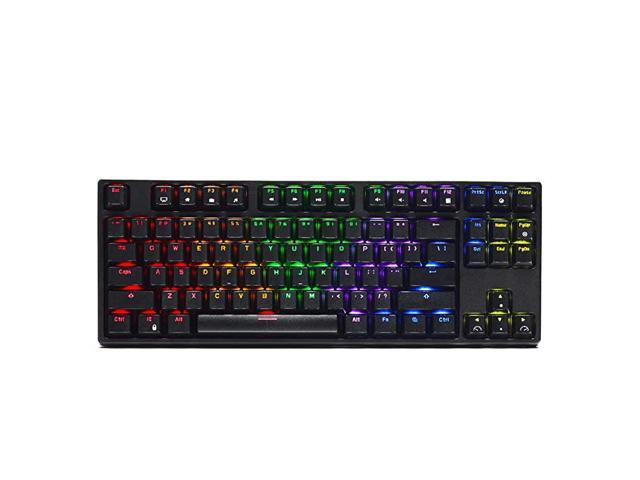 Sink87G RGB Wireless TKL Mechanical Gaming Keyboard 87 Keys No Numpad Tenkeyless Compact 24G Wireless Keyboard with Tactile Brown Switches