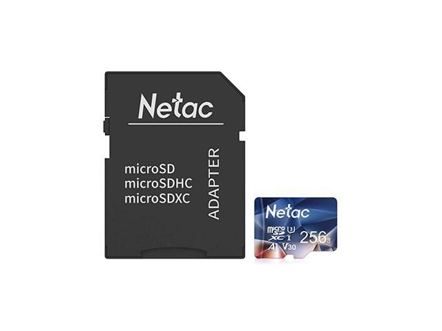 microSDHC Card Micro SD Card UHSI 100MBs 667X U3 C10 V30 FAT32 High Speed TF Card P500 256GB Adapter