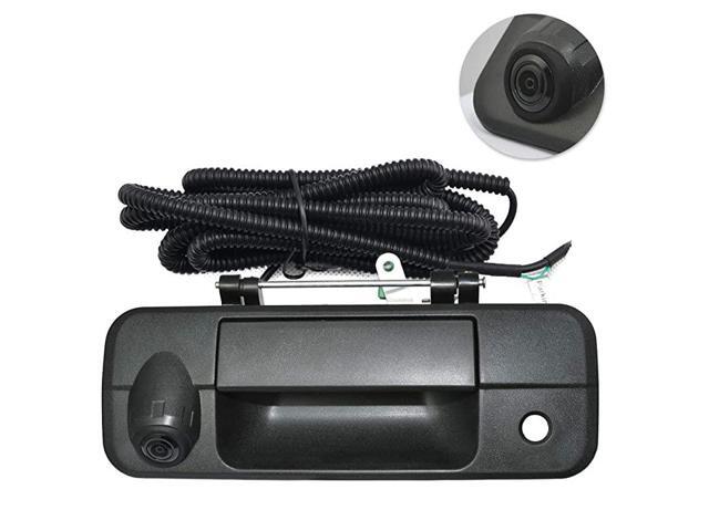 Replace Rear View Camera Backup Handle Camera for Toyota Tundra2007 2008 2009 2010 2011 2012 2013Door Handle Replacement CameraColor Black