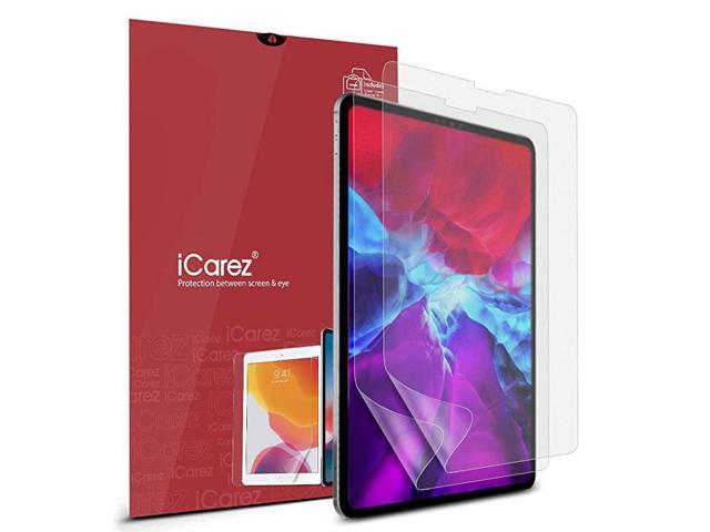 AntiGlare Matte Screen Protector for Apple 129inch iPad Pro 129 20202018 2Pack Premium PET Film Not Glass Easy to Install Compatible with Face ID