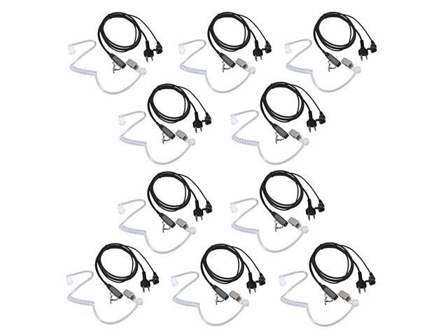 Talkie Earpiece for Midland with Mic Security Headsets for GXT1000VP4 LXT600VP3 GXT1050VP4 GXT1000XB 10 Pack