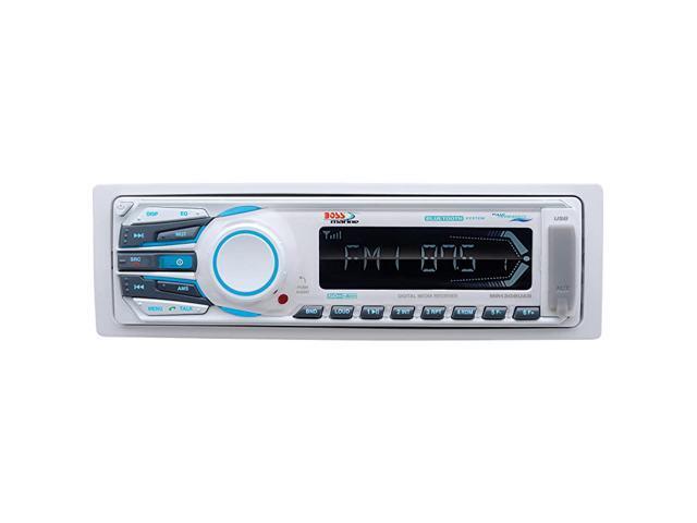 MR1308UAB Marine Receiver Weatherproof Bluetooth Audio USB SD MP3 AMFM Auxin No CD Player White 850in x 850in x 400in