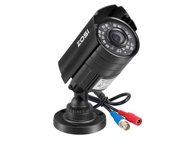 1080P HDTVI Security Camera for Home Office Surveillance CCTV System Bullet bnc Camera with Night Vision Black