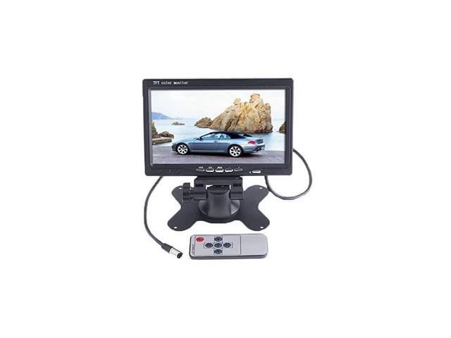 7 inch High Resolution 800480 TFT Color LCD Car Rear View Camera Monitor Support Rotating The Screen and 2 AV Inputs