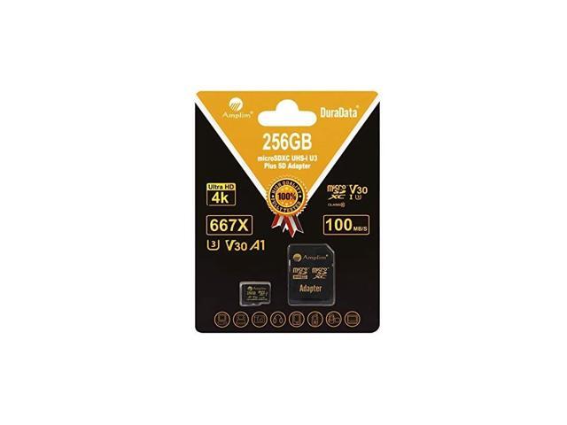 256GB V30 A1 Micro SD SDXC Memory Card Plus Adapter Pack Class 10 U3 UHSI MicroSD XC Card Extreme Speed 667X 100MBs UHS1 256 GB MicroSDXC TF Card