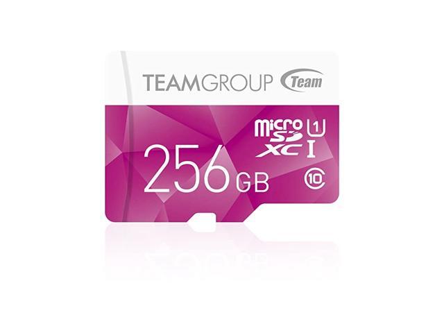 Color Card I 256GB MicroSDXC Class 10 UHSI U1 High Speed Flash Memory Card Read up to 80MBs for Full HD Camera Recording Shooting Smartphone