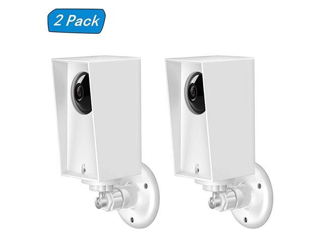 Cam Pan Silicone Protective Case with Wall Mount BracketWeather Proof AntiSun Glare and UV Protection OutdoorIndoor Adjustable Bracket for Cam Pan
