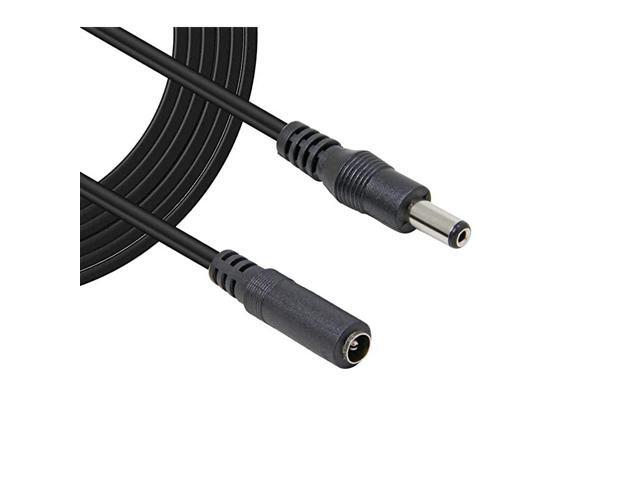 Security Camera Power Extension 5ft15M 21mm x 55mm DC 12V Extension Cord for CCTV Security Cameras IP Camera LED Light Installations Solar Panel