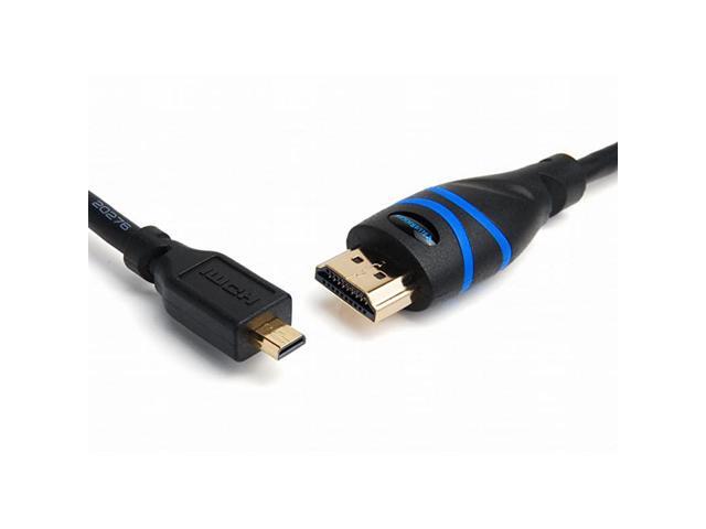 Micro HDMI to HDMI Cable 10 FT 4K 60Hz HDR Ethernet Compatible with GoPro Hero 7 Black Hero 5 4 6 Raspberry Pi 4 Sony A6000 A6300 Camera Nikon B500