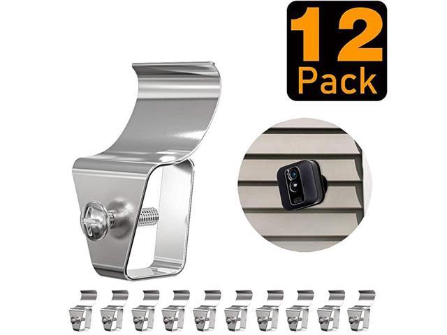 Pack Blink Outdoor Camera Vinyl Siding Clips Hooks NoHole Needed Outdoor Siding Hanger for Mounting Blink XT2 Blink Outdoor Home Security System
