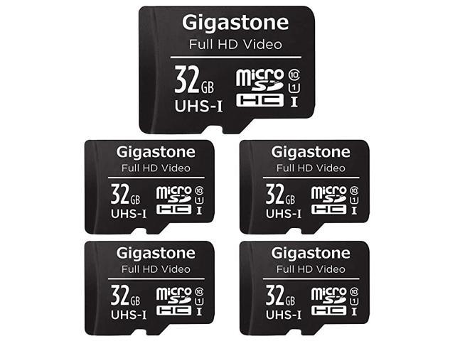32GB 5Pack Micro SD Card Full HD Video Surveillance Security Cam Action Camera Drone 90MBs Micro SDHC UHSI U1 C10 Class 10