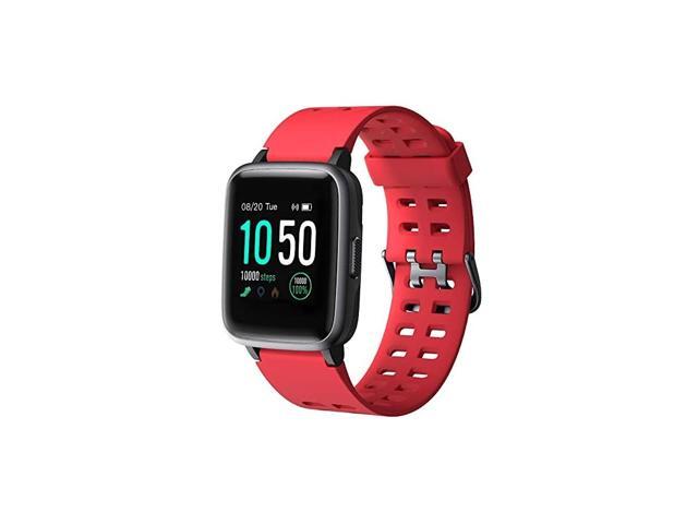 Smart Watch for Android and iOS Phone IP68 Waterproof Fitness Tracker Watch with Heart Rate Monitor Step Sleep Tracker Smartwatch Compatible with