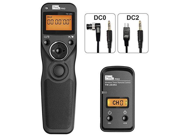 Wireless Shutter Release for Nikon 24G Remote Shutter Release Cable Wireless Timer Remote Control DC0DC2 for Nikon D850 D750 D610 D5300 D3300