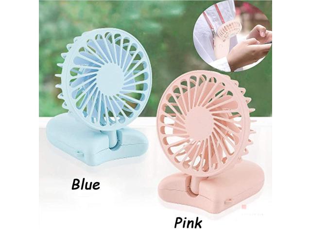 Fan Mini Portable Fan Powerful Small Personal Fans Speed Adjustable Rechargeable Battery Operated Eyelash Fan for Kids Women Men Indoor Outdoor