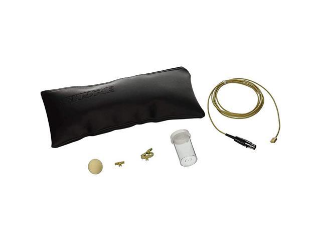 WL936T Series Subminiature Condenser Lavalier Microphones WL936T Tan with 6foot 19 m CableBlack