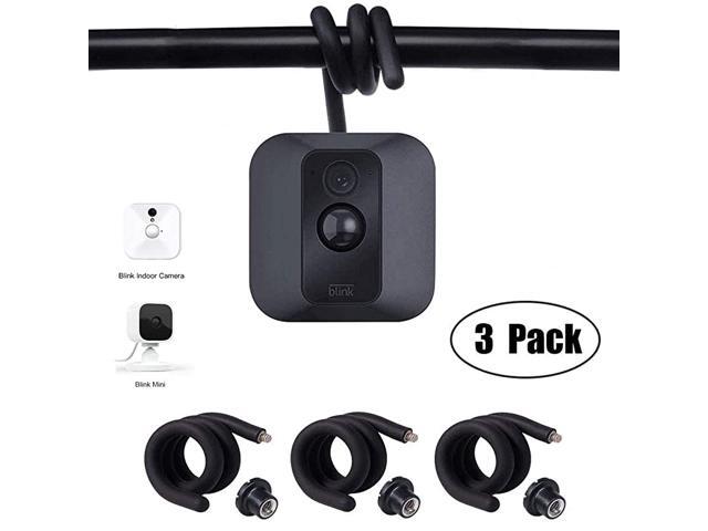 3Pcs Flexible Twist Mount for AllNew Blink Outdoor Indoor Camera Blink XT2 Blink Mini CameraCompatible with Blink Home Security Camera