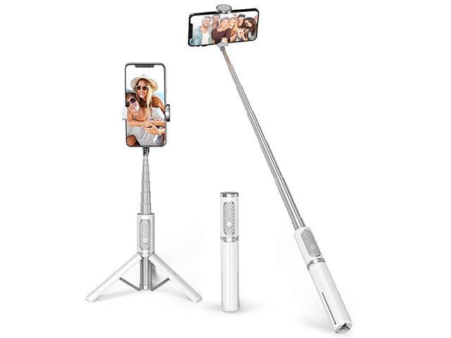 Bluetooth Selfie Stick Tripod Extendable 3 in 1 Aluminum Selfie Stick with Wireless Remote and Tripod Stand 270 Rotation for iPhone 1211 ProXS
