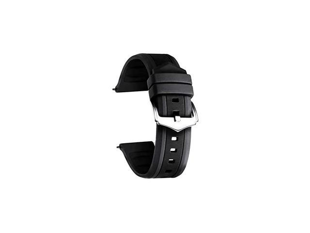 Silicone Rubber Watch Band Smart Watch Strap ColorsWhite Red Black Blue Orange Sizes12mm14mm16mm18mm19mm20mm21mm22mm23mm24mm26mm28mm Valentine Gifts