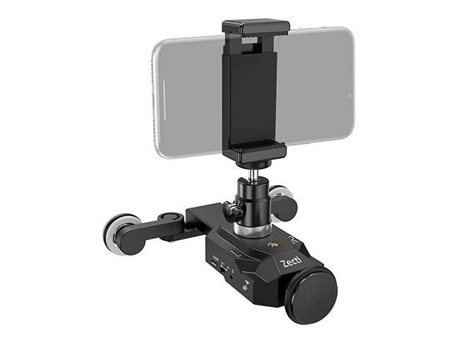 Camera Slider Dolly Rolling Slider Dolly Car Skater Video Track Remote Control 10 Speed Weight Up to 6kg Adjustable Chargeable Mini Slider for