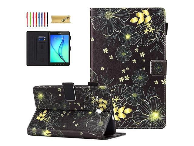 Case for Samsung Galaxy Tab E 80 Inch SMT377T375 Slim Premium Leather Folio Flip Stand Cover Case Card Slot Magnetic Wallet Case for Samsung Tab E