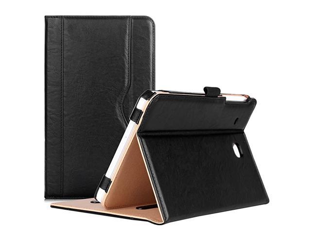 Galaxy Tab E 80 Case Leather Stand Folio Case Cover for Galaxy Tab E 80 4G LTE Tablet SprintUS Cellular Verizon SMT377 Multiple Viewing Angles