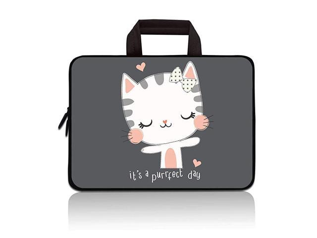 14 15 154 156 inch Laptop Handle Bag Computer Protect Case Pouch Holder Notebook Sleeve Neoprene Cover Soft Carrying Travel Case for Dell Lenovo