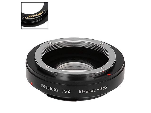 Pro Lens Mount Adapter Compatible with Miranda MIR SLR Lens to Canon EOS EF EFS Mount DSLR Camera Body with Gen10 Focus Confirmation Chip