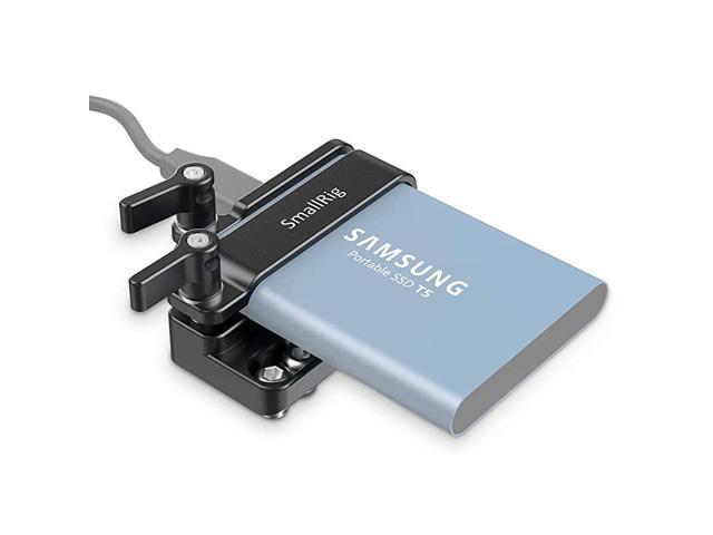 Mount Bracket SSD Holder for Samsung T5 SSD with 1420 Threads Compatible with Cage for BMPCC 4K 6K and Z CAM New Version 2245B