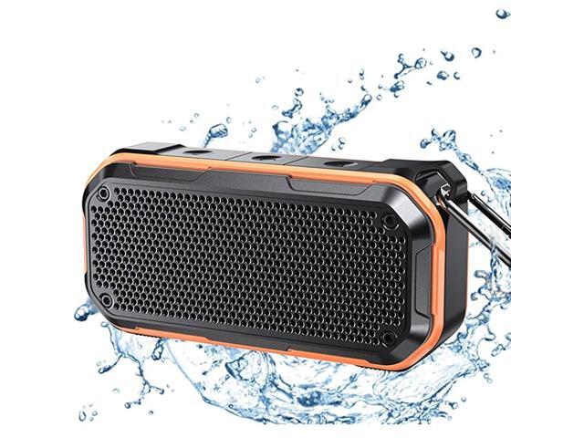 Bluetooth Speaker IPX7 Speaker Bluetooth Wireless Outdoor Portable Speakers TWS Stereo Rich Bass 12H Playtime with Microphone for Shower Bath Pool