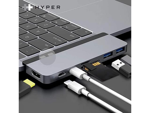 Drive USB C Hub Best Mac TypeC Dual Hub Adapter for MacBook Pro Air 2020 2019 13quot 15quot 16quot amp iPad Pro USBC Devices 7in2 USBC PD 100W