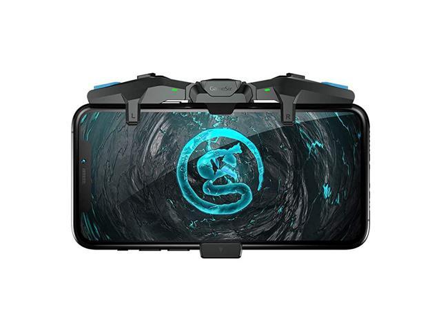 Mobile Game Controller F4 Falcon Zero Latency Foldable Gaming Trigger Plug and Play Mobile Trigger for Pubg Knives Out Rules of Survival Call of