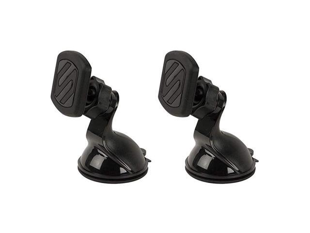 MWSM2PKUB MagicMount Universal Magnetic Suction Cup Mount Holder for Mobile Devices Black Pack of 2