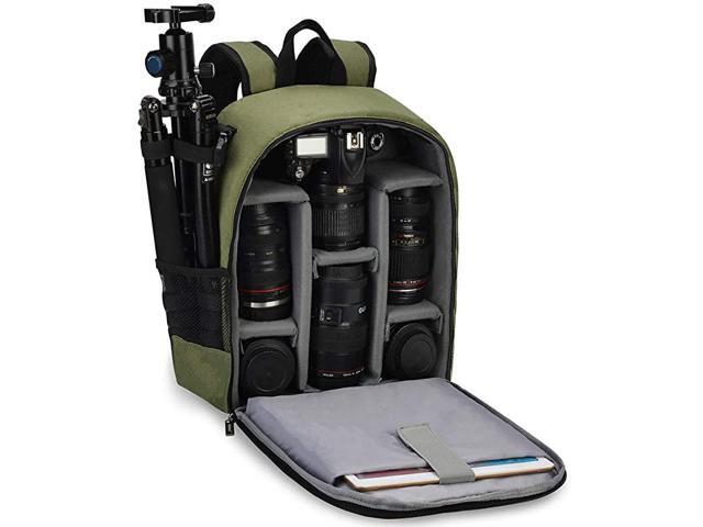 Camera Backpack Bag Professional for DSLRSLR Mirrorless Camera Waterproof Camera Case Compatible for Sony Canon Nikon Camera and Lens Tripod