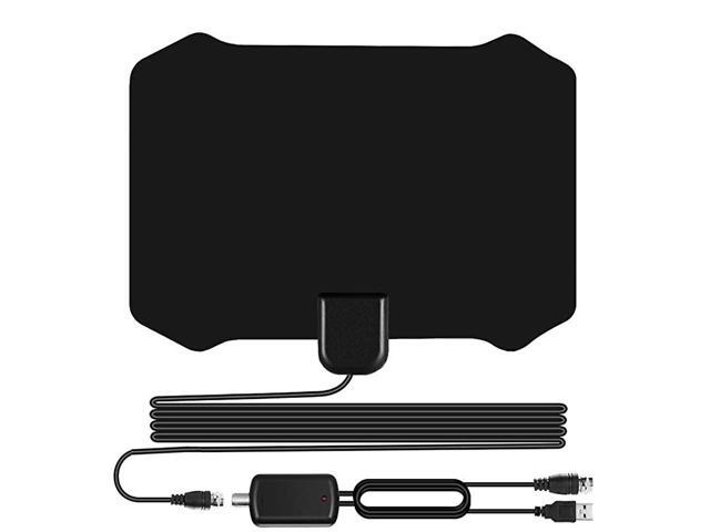 TV Antenna for Digital TV Indoor Amplified HD Digital TV Antenna with 120 Miles Long Range Support 4K 1080P for Indoor with Powerful HDTV Amplifier