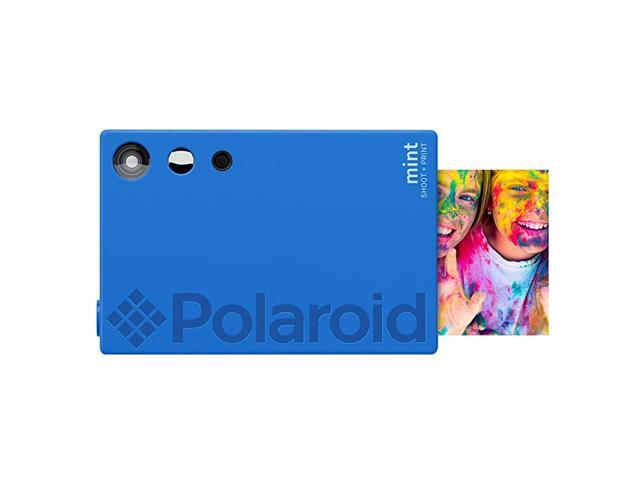 Polaroid Mint Instant Print Digital Camera Blue Prints on 2x3 StickyBacked Photo Paper