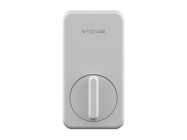 Lock WiFi Bluetooth Enabled Smart Door Lock Wireless Keyless Door Entry HandsFree Voice Control Home Security Compatible with Alexa Fits on Most
