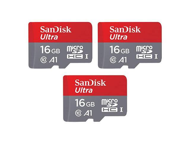 16GB 3Pack Ultra microSDHC UHSI Memory Card 3x16GB SDSQUAR016GGN6MM