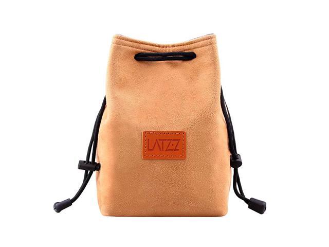 Camera Case Drawstring Bag Vintage DSLR Camera Bag Soft Lens Case Gadget for Traveling and Canon Nikon Sony SLR Storage