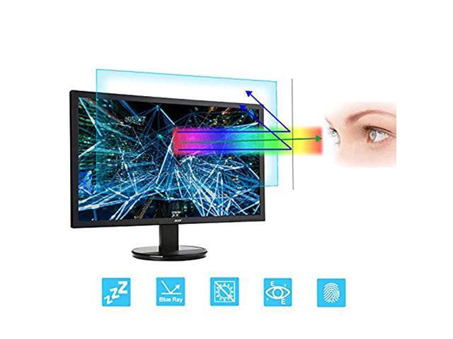 24 Inch Monitor Screen Protector Blue Light Filter Eye Protection Blue Light Blocking Anti Glare Screen Protector Compatible 24 Inch 16 9 Desktop