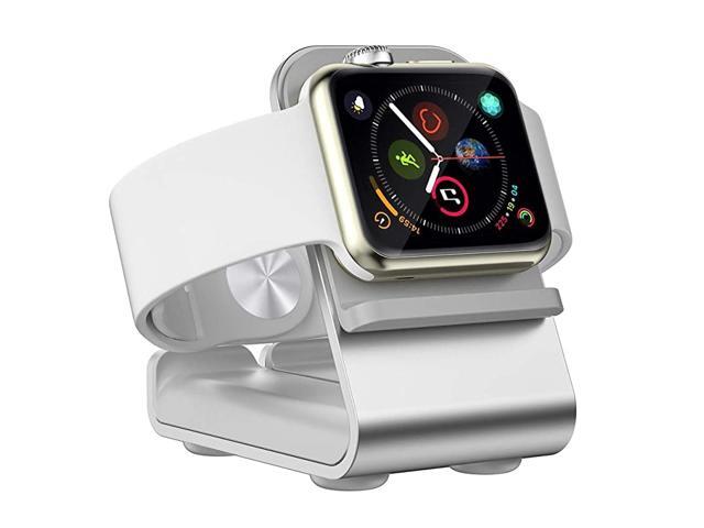 Charging Stand for Apple Watch Stand Aluminum Charging Stand Nightstand Mode Compatible Series 5 Series 4 Series 3Series 2 Series 1 Charging Dock