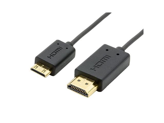 Super Extreme Thin High Speed Mini HDMI Cable 26 ft 08 m Worlds thinnest and Most Flexible Mini HDMI Cable