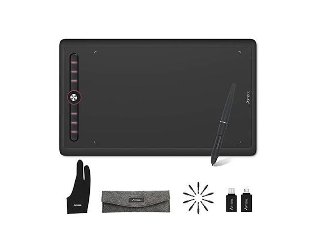 M0610Pro Graphics Drawing Tablet 10x6inch Large Space Digital Tablet Drawing Pen Tablet with 8192 Levels BatteryFree Stylus 8 Express
